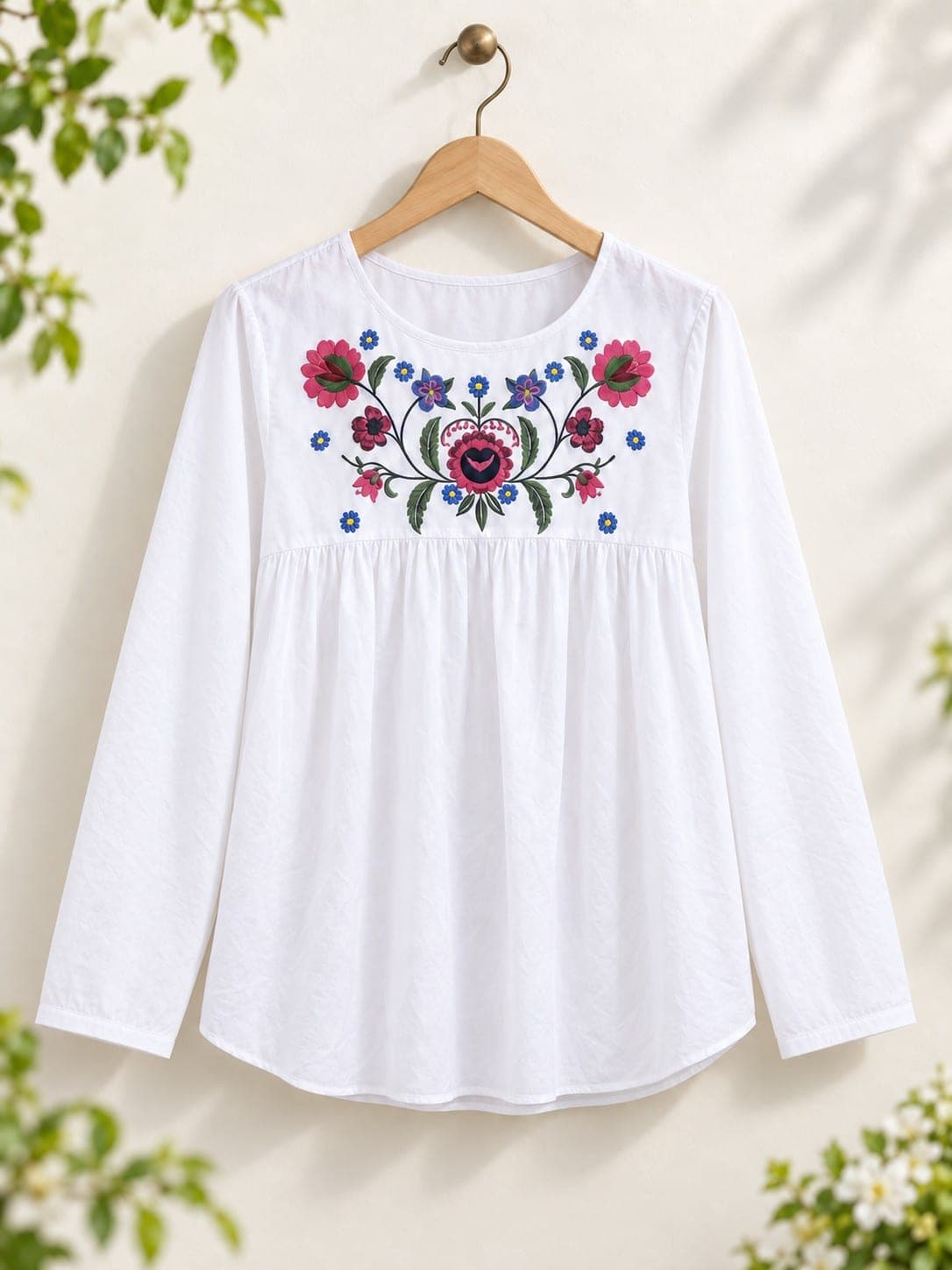 Multicolor Floral Flared Kurti