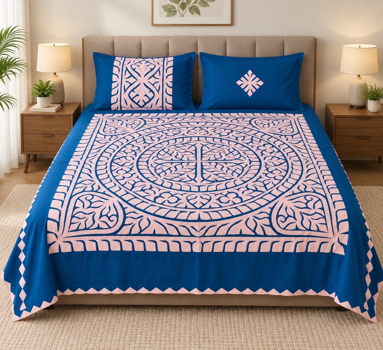 Traditional Bedsheet / Chaadar, detail 7 of 7